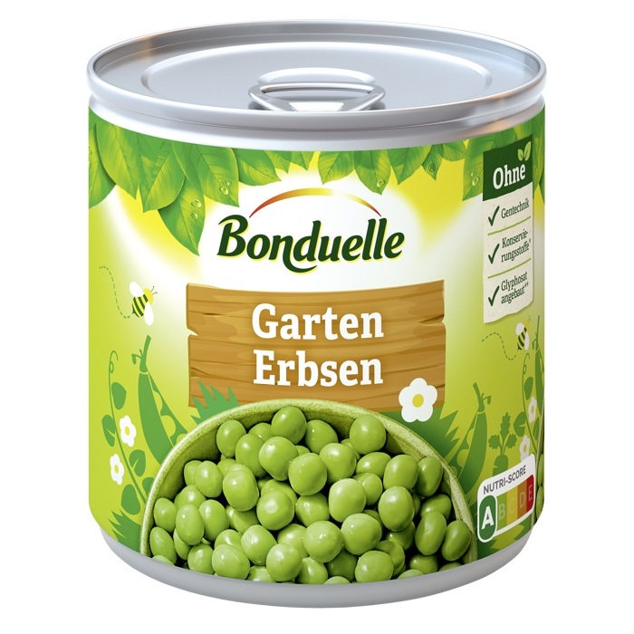 BONDUELLE GARTEN - ERBSEN 425ML